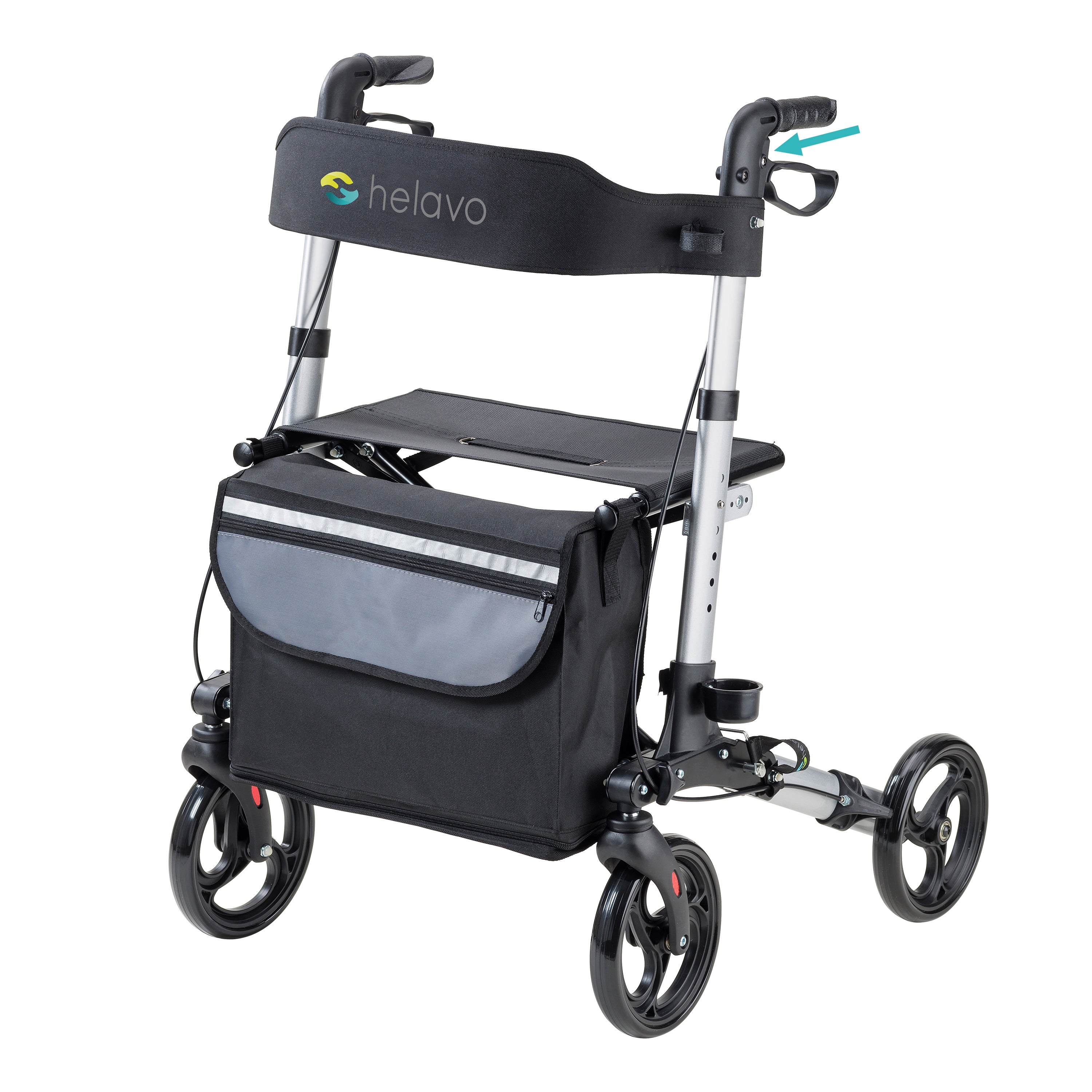Spare part: Left handle for Helavo H1010 rollator series