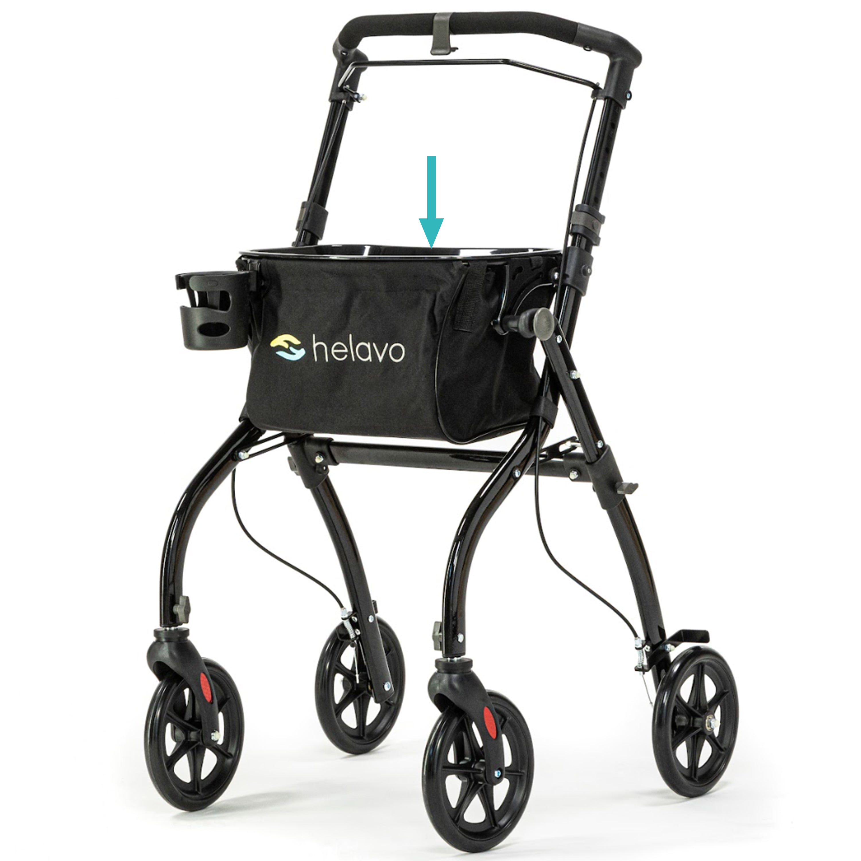 Spare part: Tray and anti-slip mat for Helavo H1030 rollator series