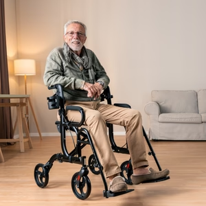 2 in 1 rollators