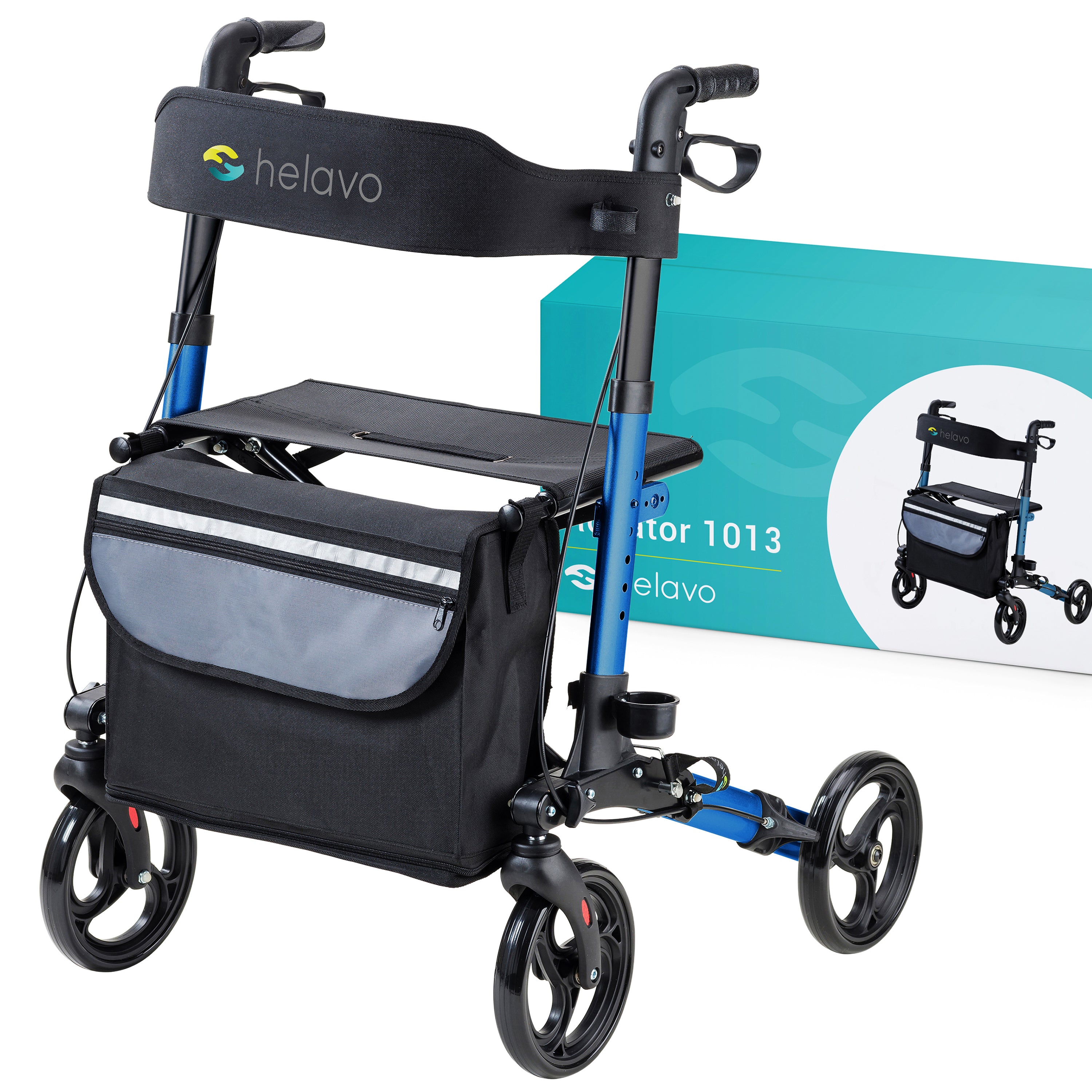 All-round foldable standard rollator H1010 Series