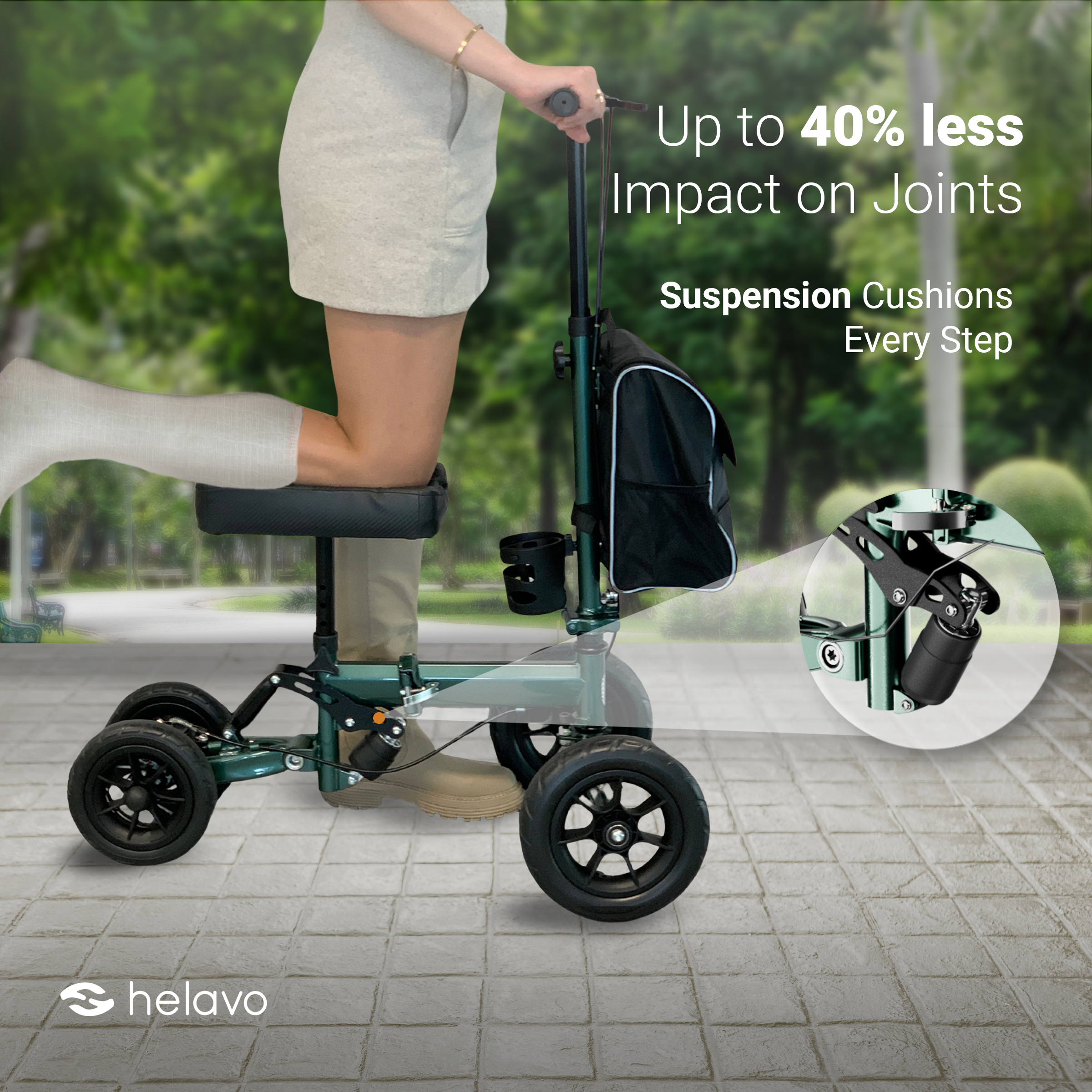 All-Terrain Knee Walker – 350 lbs Capacity