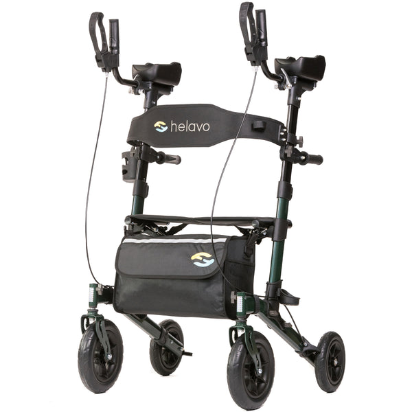 Outdoor Arthritis Rollator with Puncture-Proof Solid Rubber Tires H116 ...