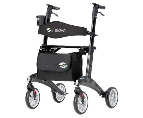Ultralight Carbon Rollator H1210 Black