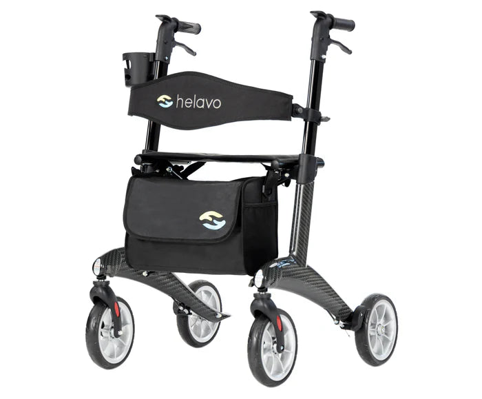 Ultralight Carbon Rollator H1210 Black