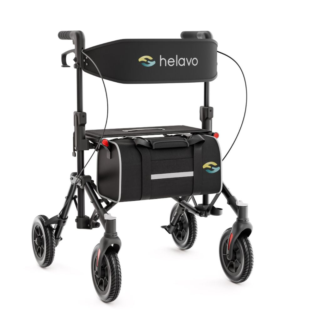 Ultra-Compact Walker, Double Folding Travel Walker Rollator (H1320)