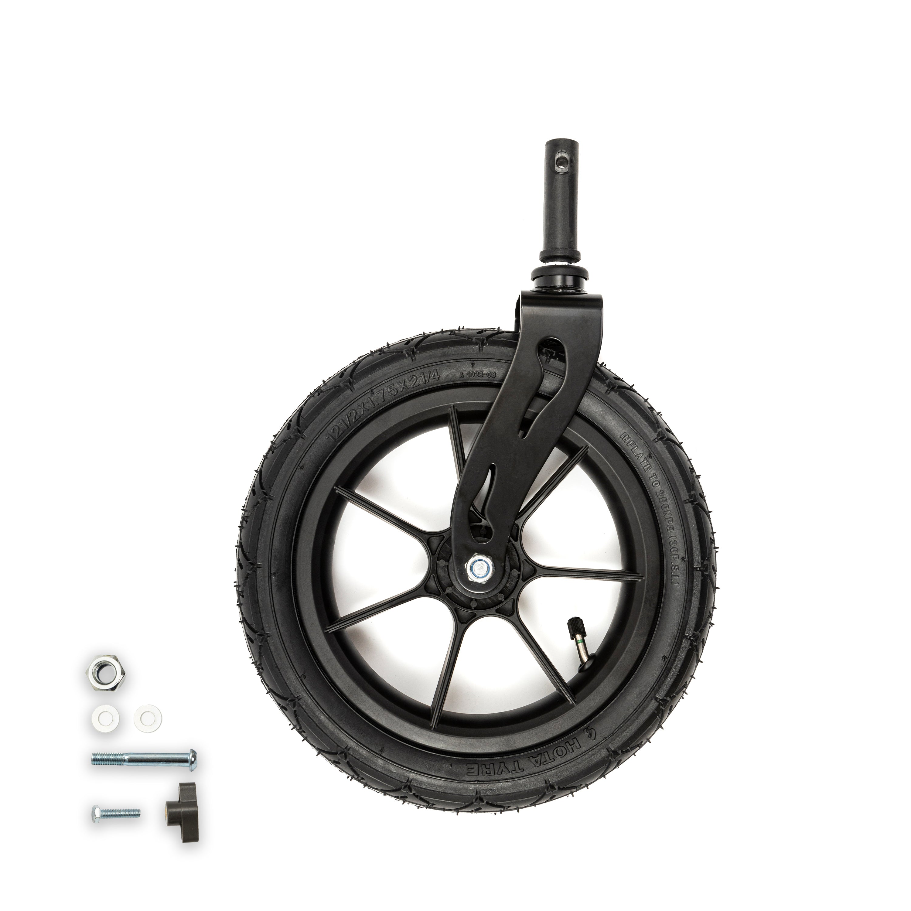 Spare part: front wheel for Helavo H1040 rollator