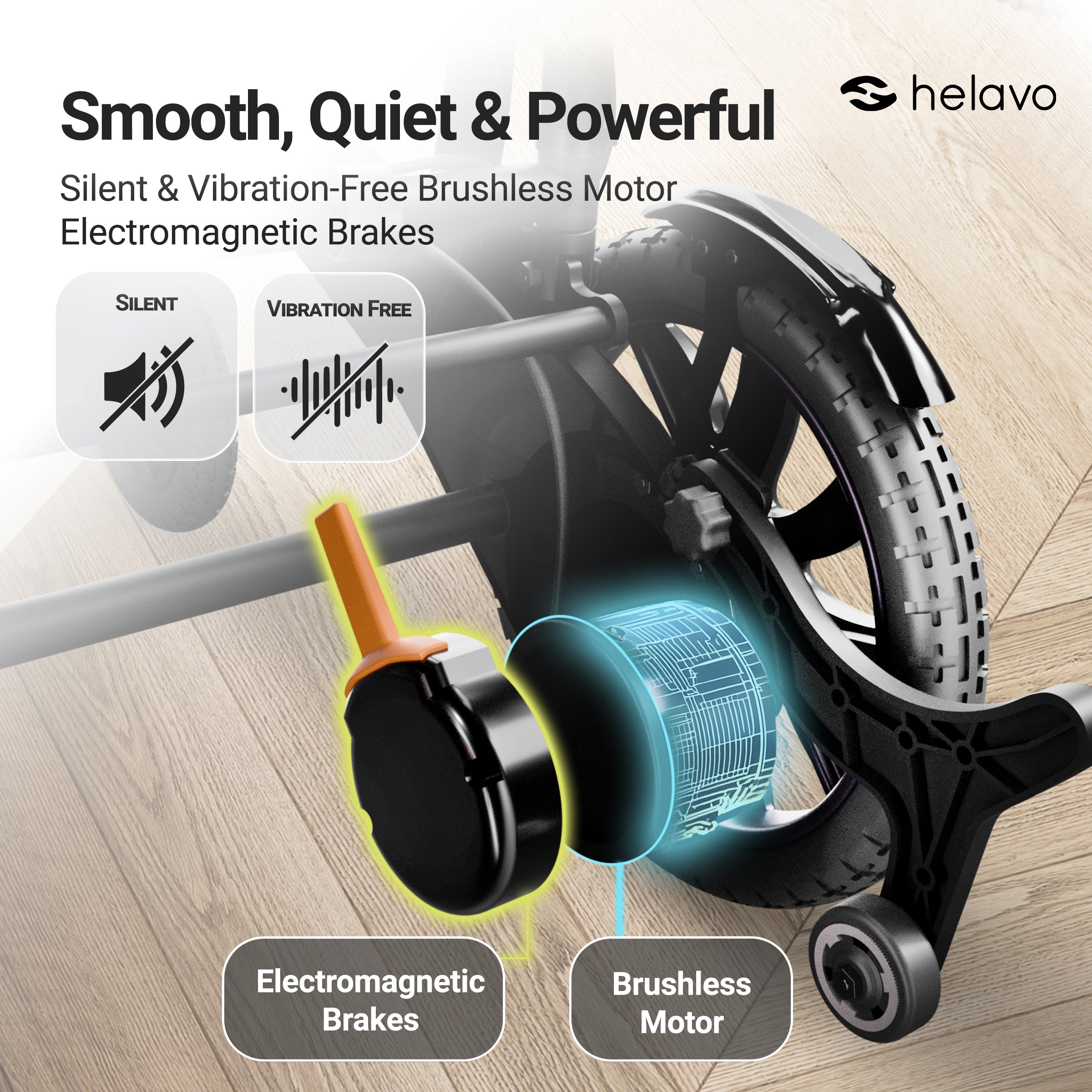 Ultralight Electric Wheelchair, Magnesium & Carbon Fiber Frame (H2320)