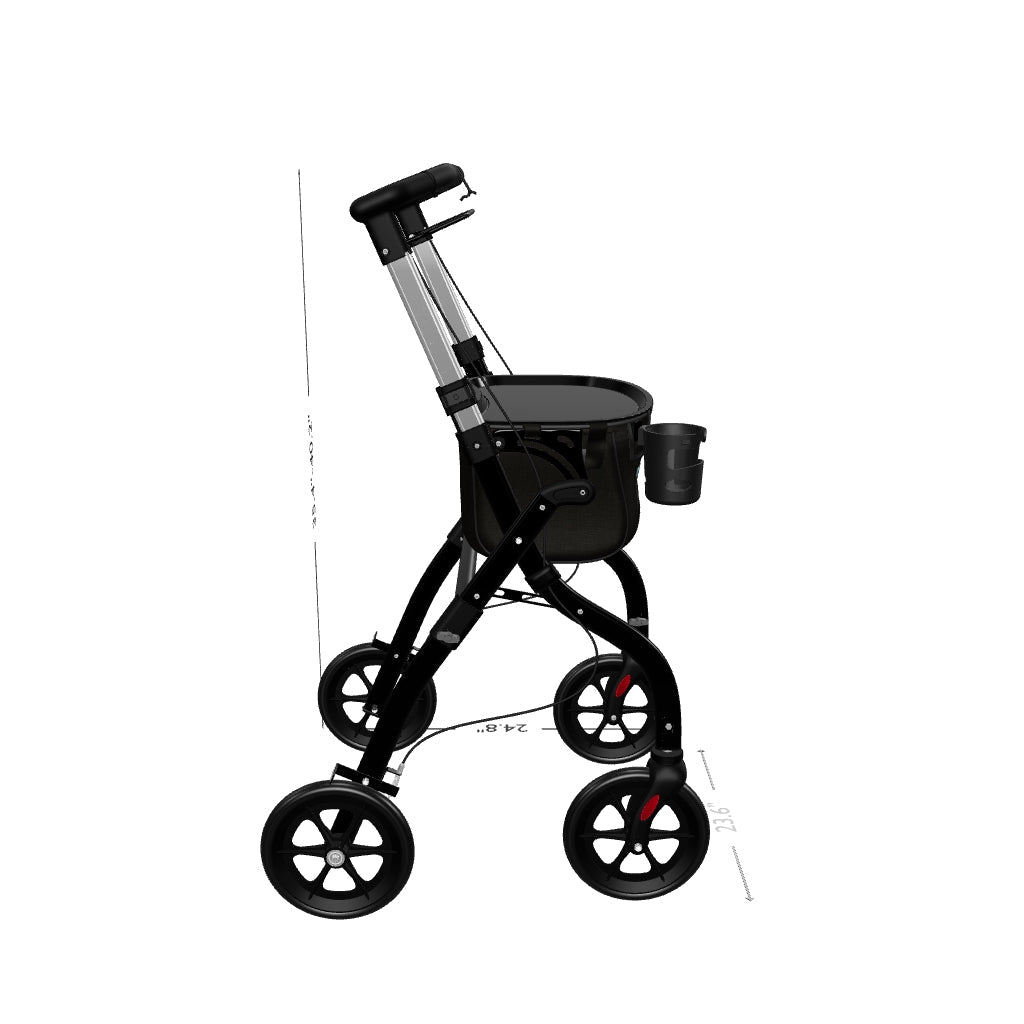 Narrow Indoor Rollator Walker H1030 Series
