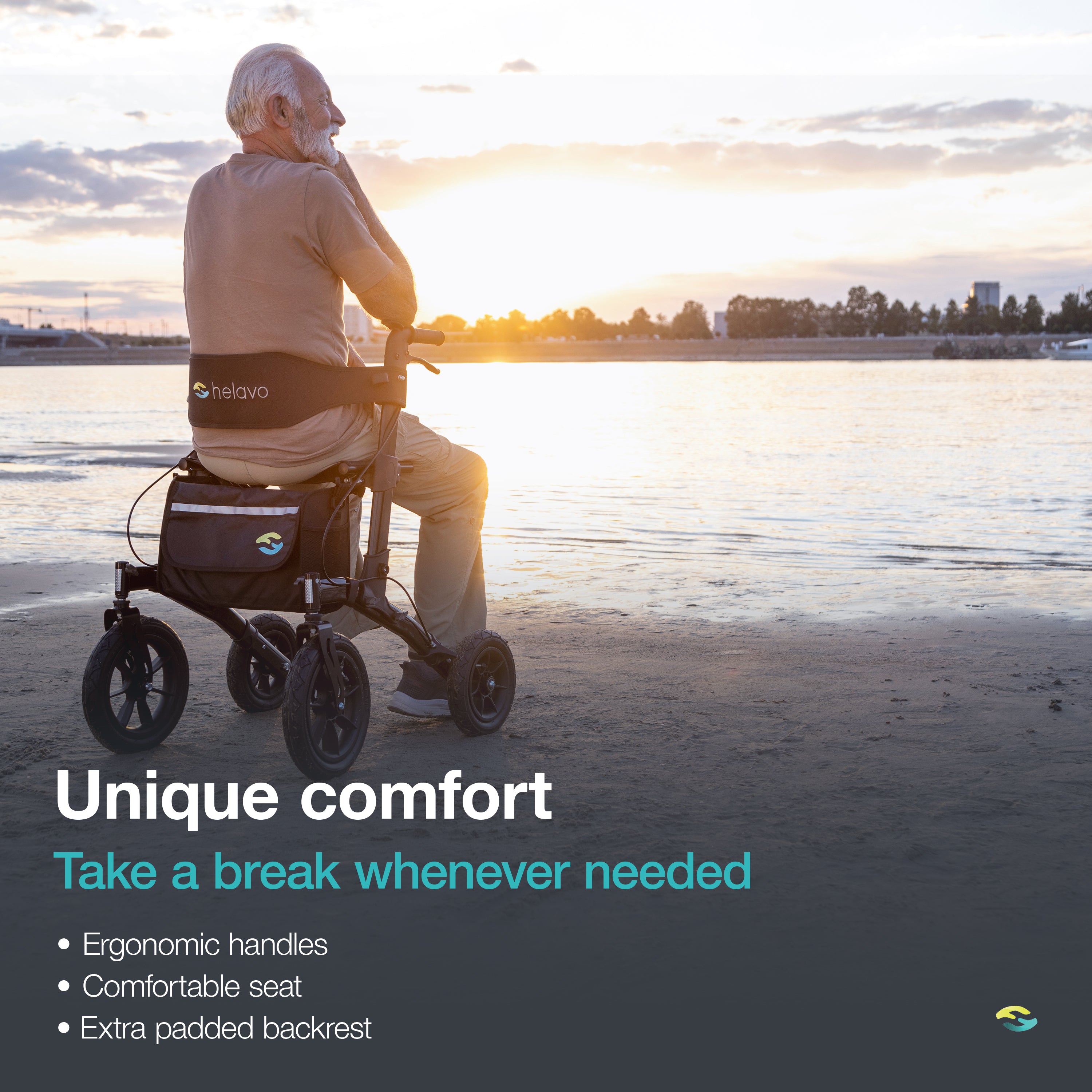 Outdoor Walker Pneumatic Tires H1040 Series